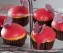 Vanilla & Strawberries Mini Cupcakes