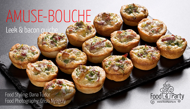 Leek and Bacon Quiche