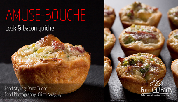 Leek and Bacon Quiche