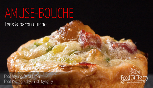 Leek and Bacon Quiche