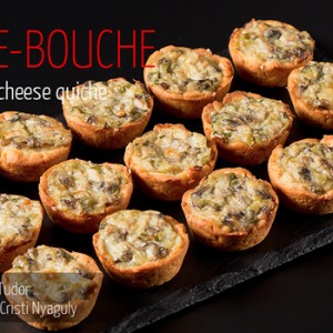 Quiche Mushroom and Cheese